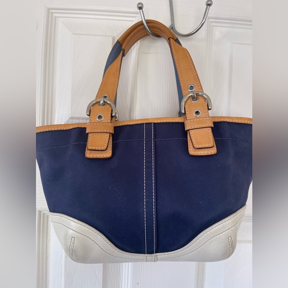 Coach Baseball Collection handbag GUC